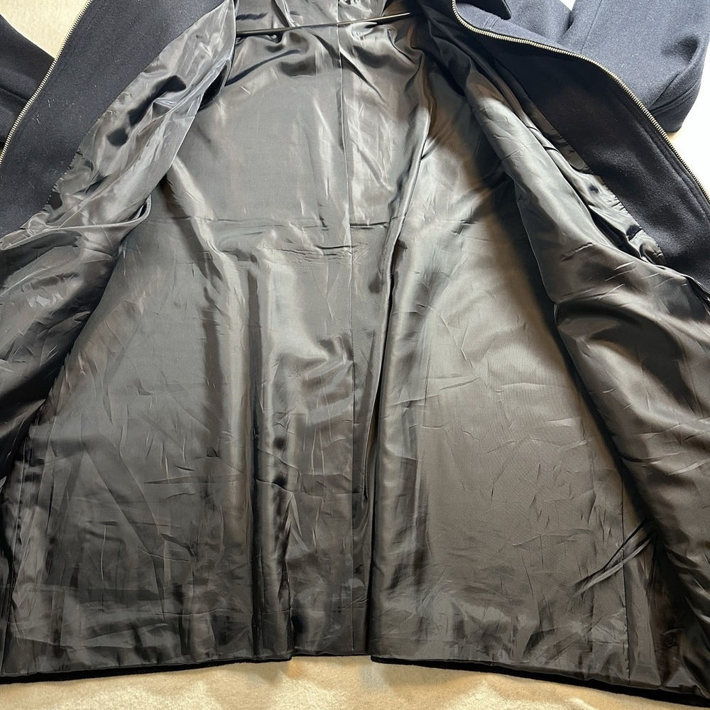 Michael Kors Women's Wool Blend Navy Jacket 2XL Plus Size Coat Classic - Picture 6 of 16